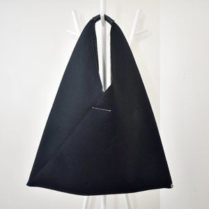 MM6 MAISON MARGIELA Black Mesh Triangle Tote